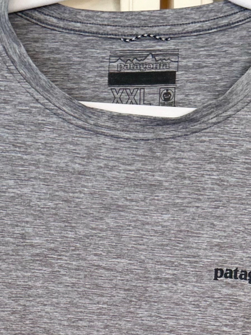 Patagonia Grey Logo Mountain Tee - Picture 3 of 3